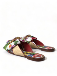 Flat Shoes Exquisite Floral Print Flat Sandals 2.200,00 € 8054802920877 | Planet-Deluxe