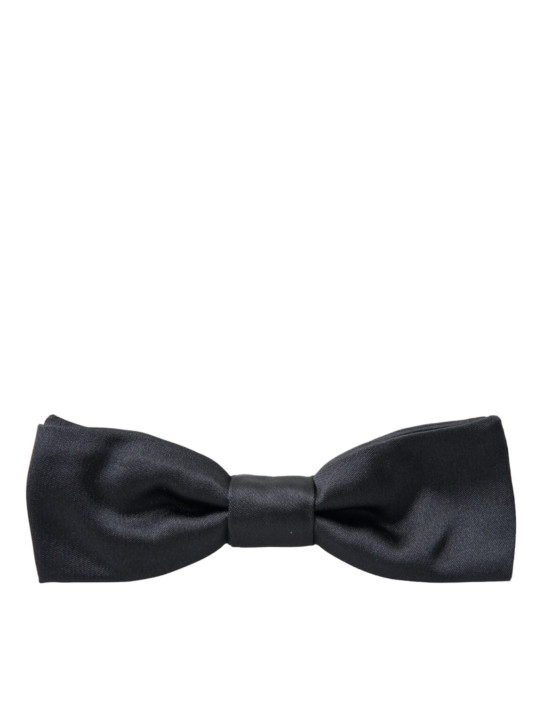 Ties & Bowties Elegant Anthracite Gray Silk Bow Tie 140,00 € 8058349449471 | Planet-Deluxe