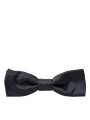 Ties & Bowties Elegant Anthracite Gray Silk Bow Tie 140,00 € 8058349449471 | Planet-Deluxe