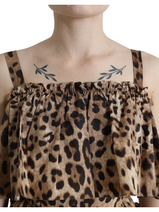 Dresses Leopard Print A-Line Cotton Dress 2.560,00 € 8057001885084 | Planet-Deluxe