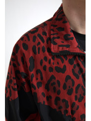 Jackets Red Leopard Zip Sweater Jacket 2.380,00 € 8052145169083 | Planet-Deluxe
