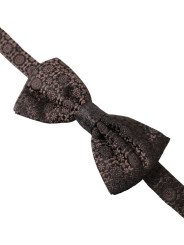 Ties & Bowties Elegant Silk Brown Bow Tie 200,00 € 8054802873142 | Planet-Deluxe