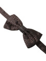 Ties & Bowties Elegant Silk Brown Bow Tie 200,00 € 8054802873142 | Planet-Deluxe