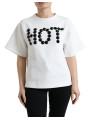 Tops & T-Shirts Embellished Crew Neck Fashion Tee 1.900,00 € 8058301887075 | Planet-Deluxe