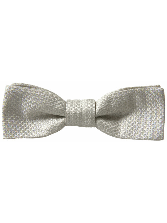 Ties & Bowties Elegant Ivory Silk Bow Tie 170,00 € 8058301889659 | Planet-Deluxe
