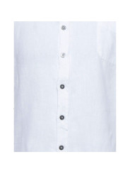 Shirts Elegant White Linen Shirt for Men 320,00 € 8100002620298 | Planet-Deluxe