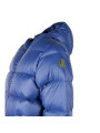 Jackets Sleek Blue Nylon Down Jacket 660,00 € 8056182568335 | Planet-Deluxe