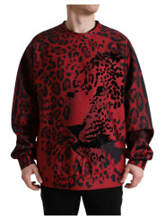 Sweaters Elegant Leopard Print Pullover Sweater 2.480,00 € 8057142814103 | Planet-Deluxe