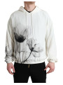 Sweaters Elegant Floral Silk Hooded Pullover 2.750,00 € 8054802893119 | Planet-Deluxe