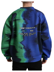 Sweaters Multicolor Graphic Crew Neck Pullover Sweater 1.650,00 € 8057142717831 | Planet-Deluxe