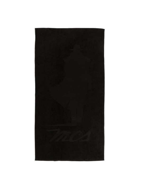 Schwarzes, einfaches Stirnband mit Logo Schwarzes, einfaches Stirnband mit Logo