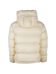 Jackets & Coats Elegant Cream Puffer Jacket 760,00 € 8056182568359 | Planet-Deluxe