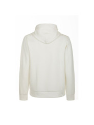 Sweaters Elegant White Cotton Blend Hoodie 160,00 € 8060834817436 | Planet-Deluxe