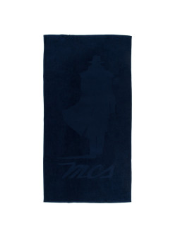 Navy-Gamasche mit urbaner Silhouette