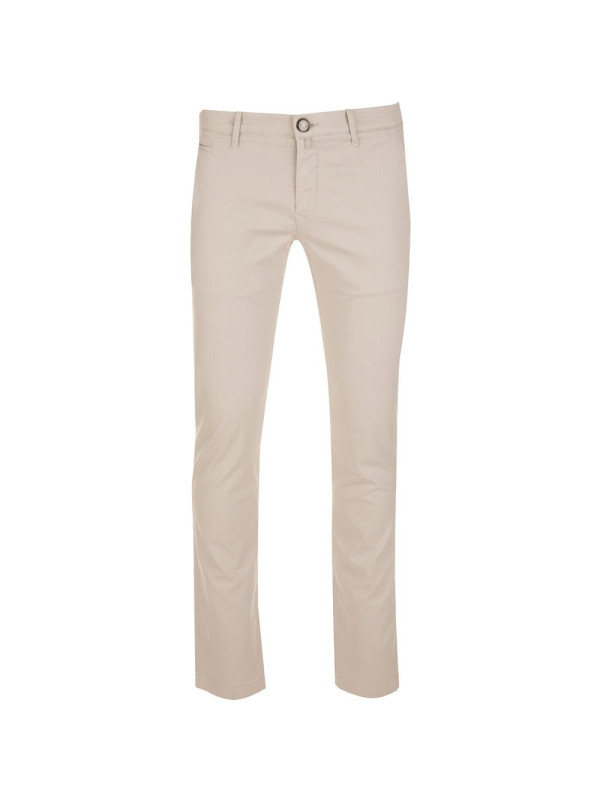 Jeans & Pants Beige Cotton Chino Trousers â€“ Slim Fit Elegance 700,00 € 8051529758509 | Planet-Deluxe