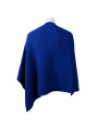 Jackets & Coats Elegant Cashmere V-Neck Poncho in Blue 200,00 € 8050246667705 | Planet-Deluxe