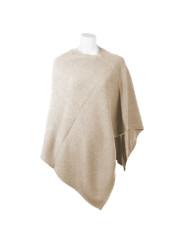 Jackets & Coats Chic V-Neck Cashmere Poncho in Beige 200,00 € 8050246667729 | Planet-Deluxe