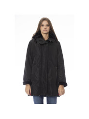 Jackets & Coats Reversible Hooded Black Jacket - Chic and Versatile 1.440,00 € 2000051567628 | Planet-Deluxe