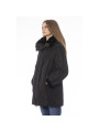 Jackets & Coats Reversible Hooded Black Jacket - Chic and Versatile 1.440,00 € 2000051567628 | Planet-Deluxe