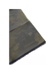 Scarves Elegant Army Printed Cotton-Silk Scarf 140,00 € 8057735825677 | Planet-Deluxe