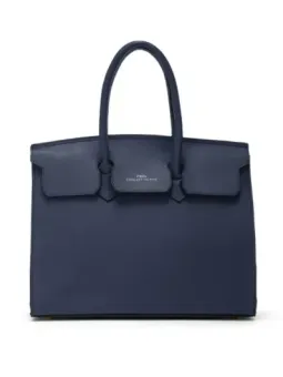 "Damen Handtasche Twig Lorrain Blau - Elegantes Kunstleder"