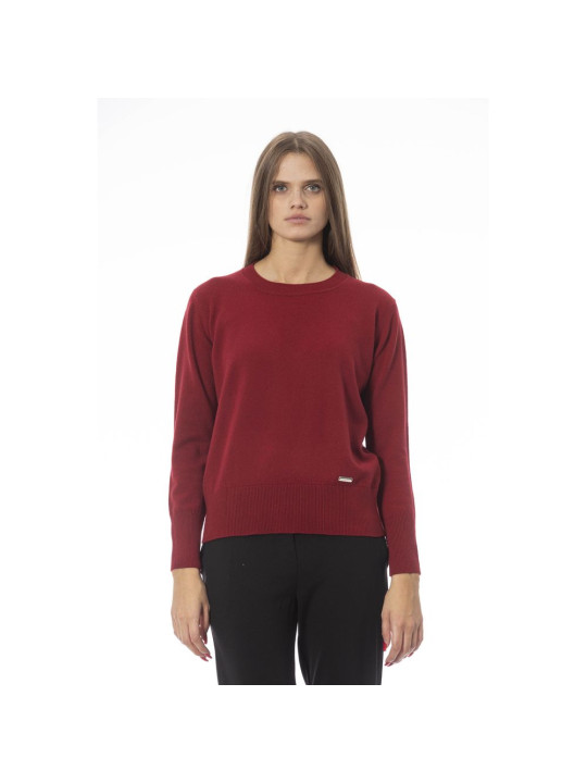 Sweaters Elegant Wool-Cashmere Crew Neck Sweater 1.010,00 € 8100003489771 | Planet-Deluxe