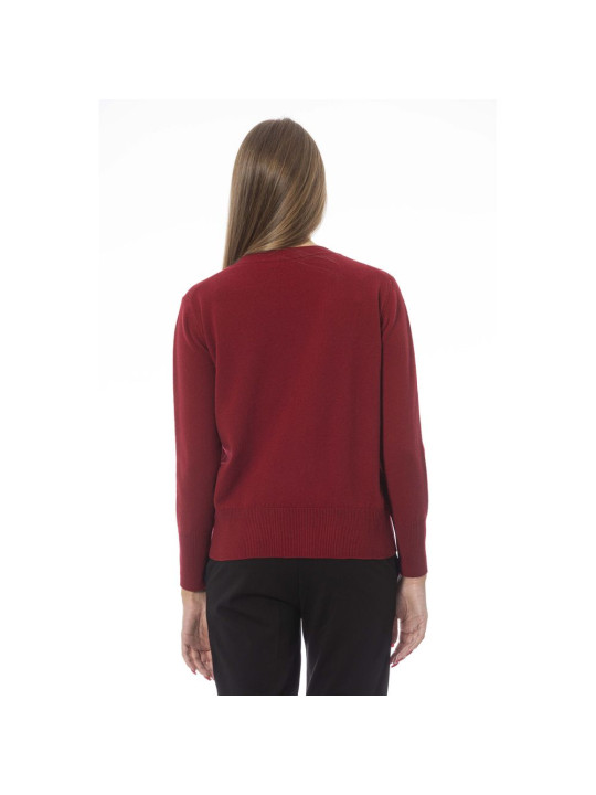 Sweaters Elegant Wool-Cashmere Crew Neck Sweater 1.010,00 € 8100003489771 | Planet-Deluxe