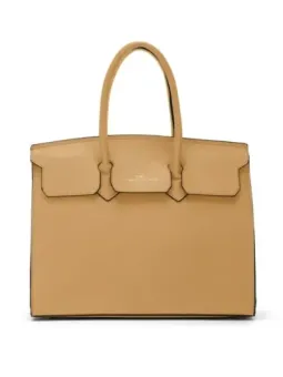 "Twig Lorrain Damen Kunstleder Handtasche Braun"