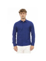 Shirts Elegant Italian Blue Regular Fit Shirt 380,00 € 2000049166826 | Planet-Deluxe