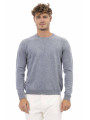 Weicher Kaschmirpullover in Hellgrau