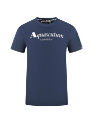 T-Shirts Elegant Cotton Tee with Iconic Flag Detail 190,00 € 9000013797967 | Planet-Deluxe