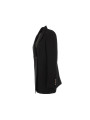 Suits & Blazers Elegant Black Crepe Double-Breasted Jacket 300,00 € 8050716444287 | Planet-Deluxe