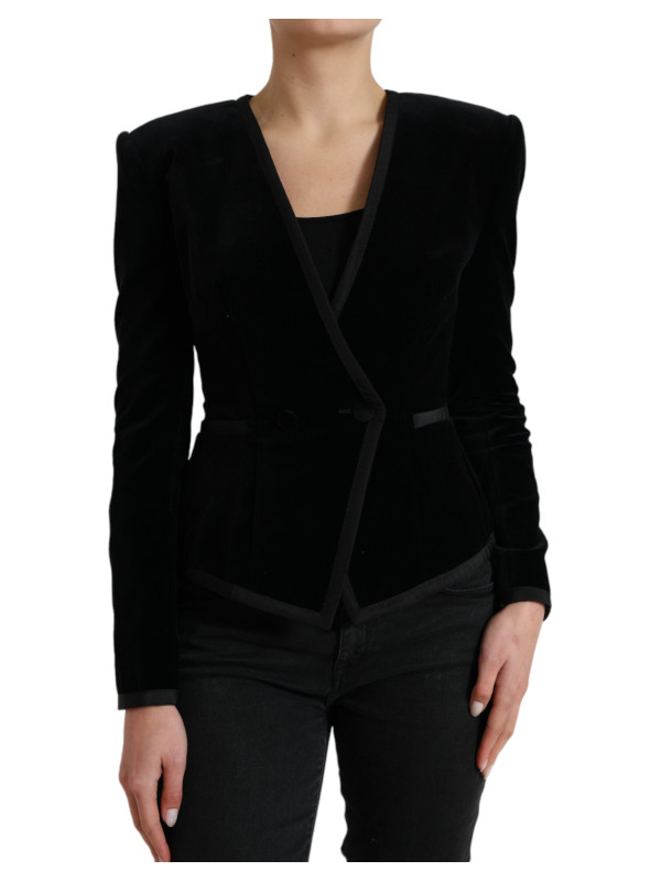 Jackets & Coats Elegant Double Breasted Cotton-Silk Blazer 5.450,00 € 8052145700033 | Planet-Deluxe