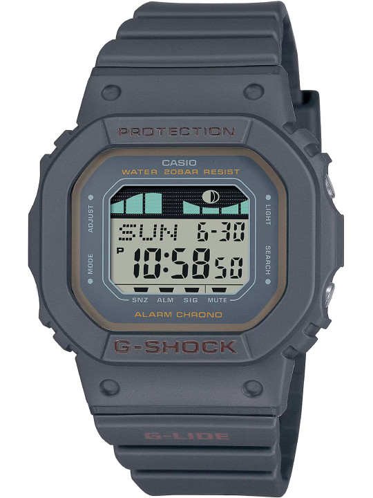 Schwarze digitale Casio Sportuhr