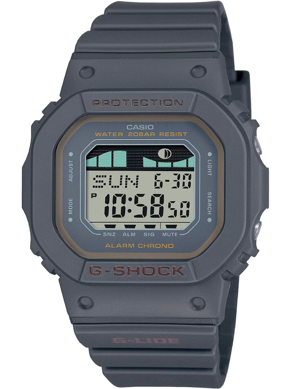 Schwarze digitale Casio Sportuhr