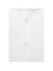 Shirts Sleek White Slim Fit French Collar Shirt 360,00 € 2000052760189 | Planet-Deluxe