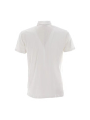 Polo Shirt Elegant White Cotton Stretch Polo 80,00 € 8050716386204 | Planet-Deluxe