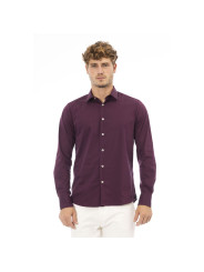 Shirts Elegant Italian-Crafted Red Shirt for Men 380,00 € 2000051910622 | Planet-Deluxe