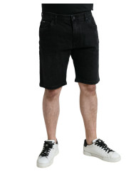 Shorts Chic Black Bermuda Denim Shorts 1.120,00 € 8057155199112 | Planet-Deluxe