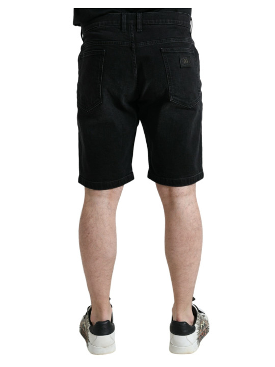 Shorts Chic Black Bermuda Denim Shorts 1.120,00 € 8057155199112 | Planet-Deluxe