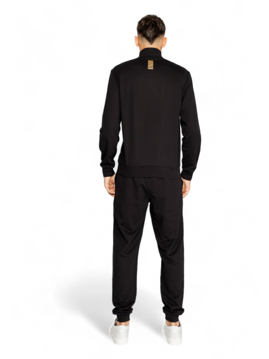 Schwarzer Ea7 Trainingsanzug Herren