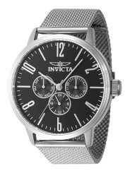 Graue Invicta-Uhr mit Nylonarmband