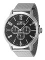Graue Invicta-Uhr mit Nylonarmband
