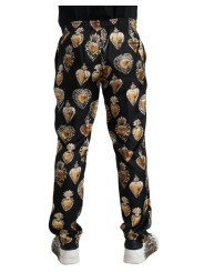 Jeans & Pants Chic Heart Print Silk Pajama Pants 2.770,00 € 8050249424671 | Planet-Deluxe