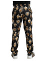 Jeans & Pants Chic Heart Print Silk Pajama Pants 2.770,00 € 8050249424671 | Planet-Deluxe