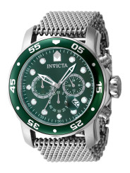 Grüne Invicta Herren Edelstahl Uhr