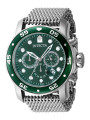 Grüne Invicta Herren Edelstahl Uhr