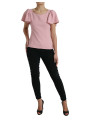 Tops & T-Shirts Chic Pink Bell Sleeve Top 1.400,00 € 8054802326754 | Planet-Deluxe