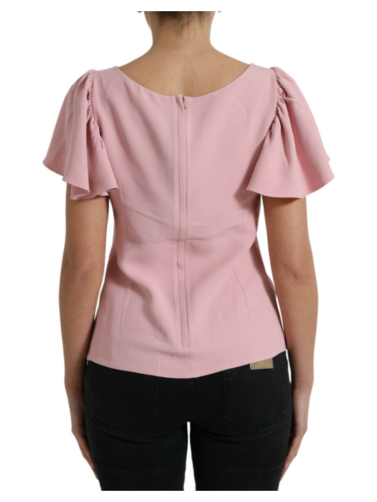 Tops & T-Shirts Chic Pink Bell Sleeve Top 1.400,00 € 8054802326754 | Planet-Deluxe