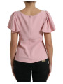 Tops & T-Shirts Chic Pink Bell Sleeve Top 1.400,00 € 8054802326754 | Planet-Deluxe